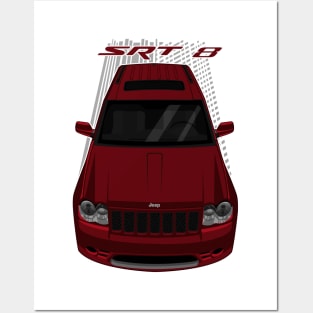 Jeep Grand Cherokee SRT 8 2006 - 2010 - Red Rock Posters and Art